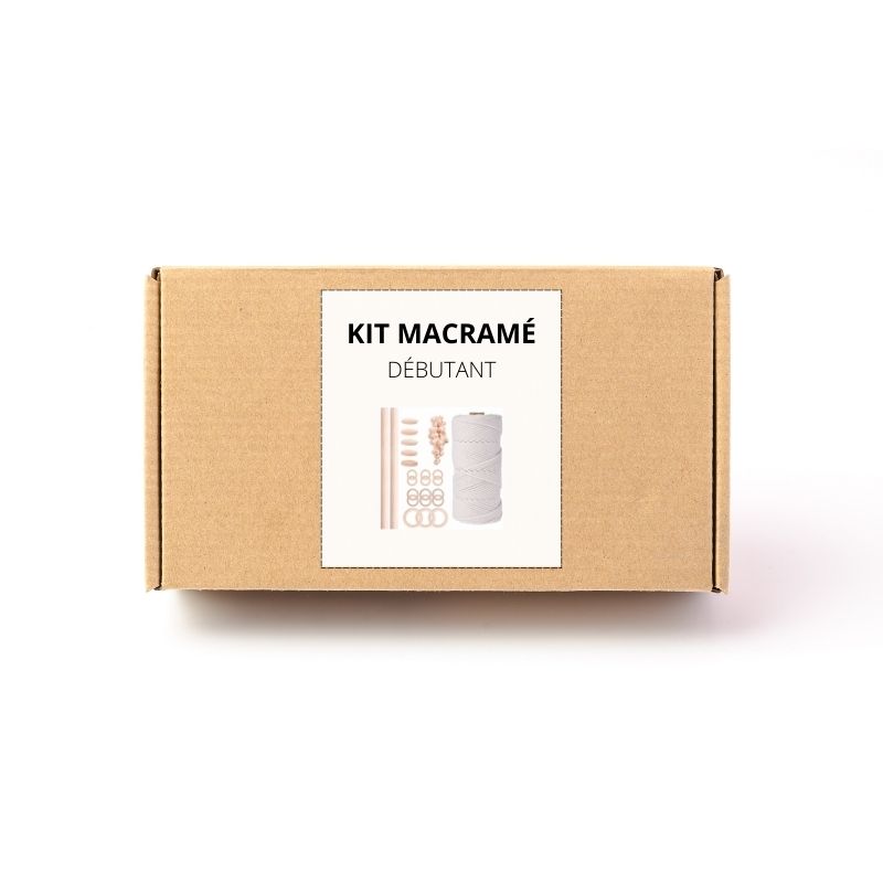 Cette image représente un kit Macramé. En cliquant sur l'image, vous serez redirigés vers une collection de kits en Macramé.