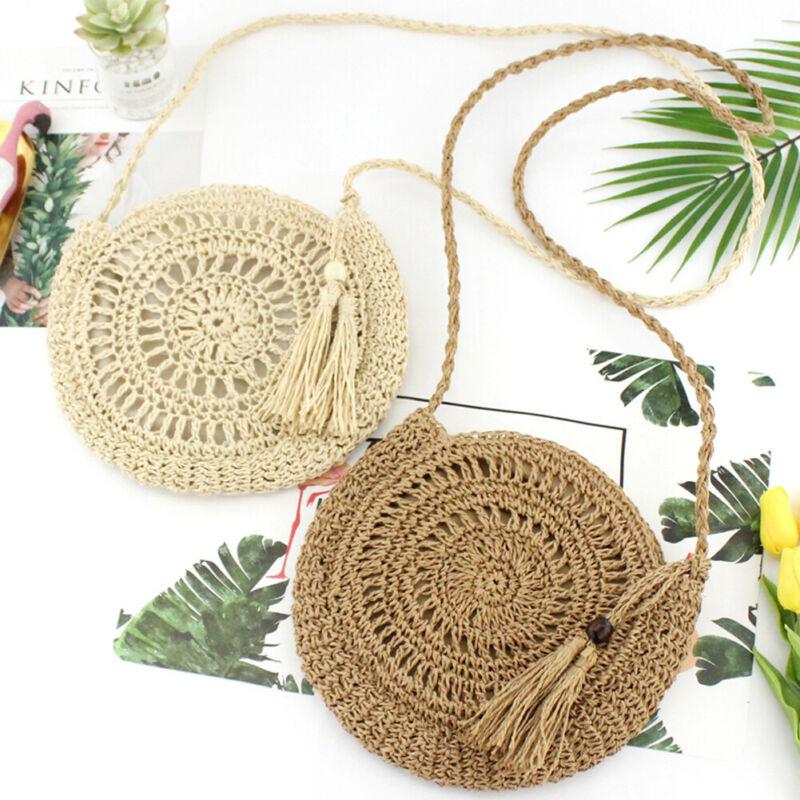 Sac rond en macramé maison-macramé