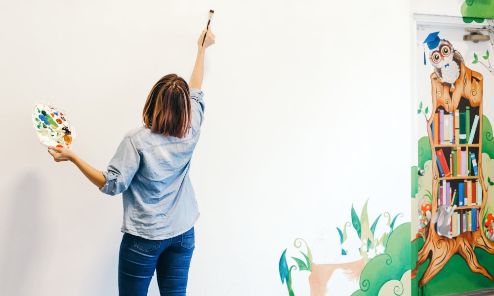 Créer une fresque murale : guide débutant