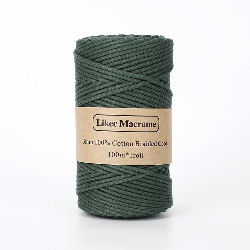 Prix Corde Macramé,Fil Macramé 3mm X100m,3 Pièces Macrame Corde,Macramé Kit Pour Crocheter Bricolage Artisanat(Vert Foncé, Beige,Vert Clair Corde Macramé 3 Mm Prix Corde Macramé,Fil Macramé 3mm X100m,3 Pièces Macrame Corde,Macramé Kit Pour Crocheter Bricolage Artisanat(Vert Foncé, Beige,Vert Clair Corde Macramé 3 Mm