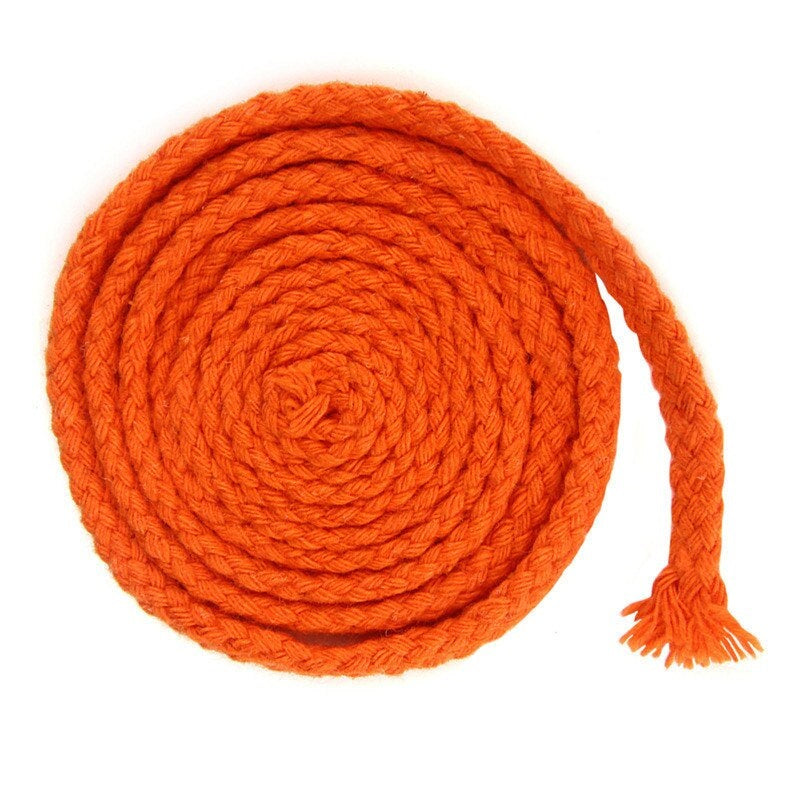 Corde macramé 5mm Torsadée 100m couleur orange