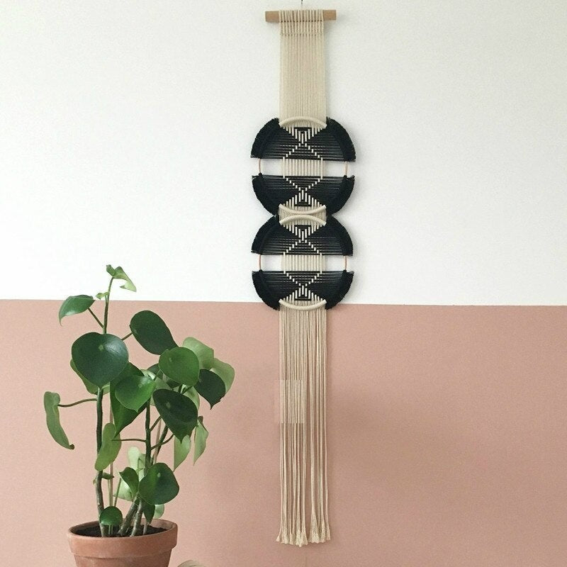 Macrame Rond Macramé rond mural | maison-macramé
